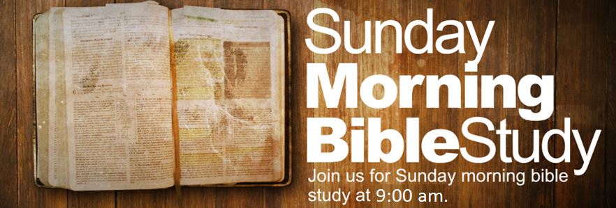 Sunday Bible Study Banner
